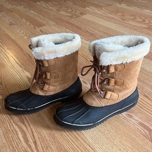 Winter Duck Boots, size 9